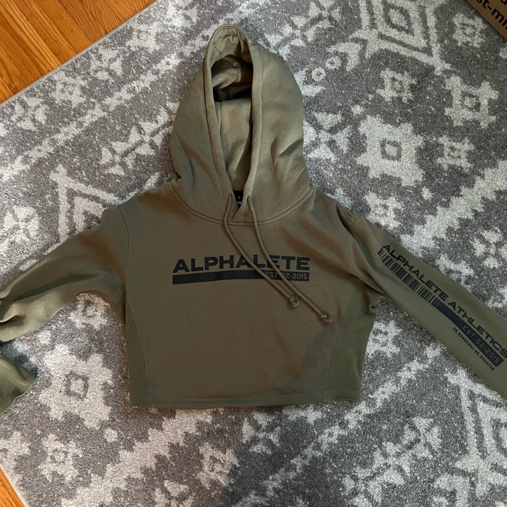 Alphalete Crop Top Hoodie